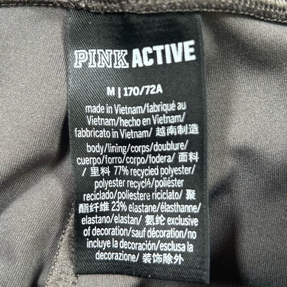 Victoria’s Secret Pink Active Gray, Athletic Pants. Size Medium - Picture 4 of 8